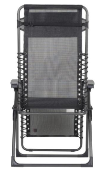 FIAM® Relaxliege MOVIDA 129TX / Schwarz